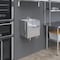 Amgood Stainless Steel Hands-Free Wall-Mounted Hand Sink 17 in. x 15 in. with Double Knee Valves, Faucet, and Side Splash Guards SINK HS-17KVSS-Z - alternate 3